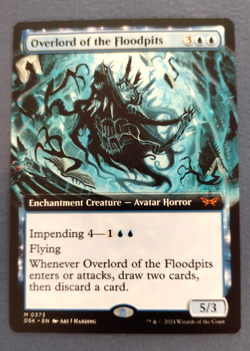 Overlord of the Floodpits (Extended Art) - Duskmourn: Hse of Horr) - EN - R 0373 - Image 1