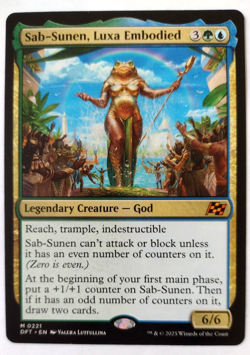 Sab-Sunen, Luxa Embodied - Aetherdrift (DFT) - EN - M 0221 - Image 1