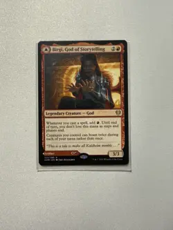 Magic: The Gathering Birgi, God of Storytelling Kaldheim Rare 123 Regular - Image 2