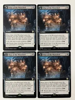 Magic The Gathering MTG Altar Of The Wretched X4 Rare Cards Wretched Bonemass - Image 1