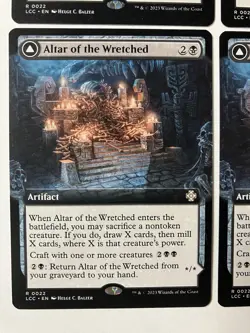 Magic The Gathering MTG Altar Of The Wretched X4 Rare Cards Wretched Bonemass - Image 5