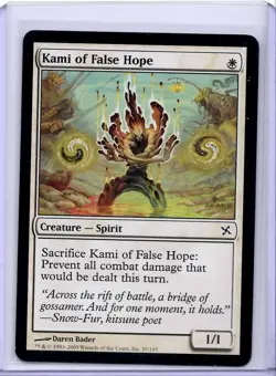 Kami of False Hope #10 Betrayers of Kamigawa MTG NM - Image 1