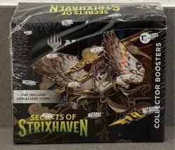 Magic the Gathering Secrets of Strixhaven Collector Booster Box - NEW SEALED - Image 1