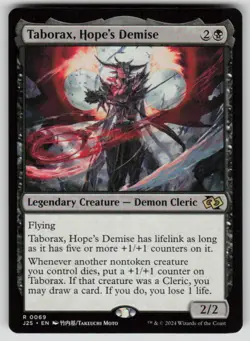 Taborax, Hope's Demise (Anime) R Foundations Jumpstart 69 NM - Image 1