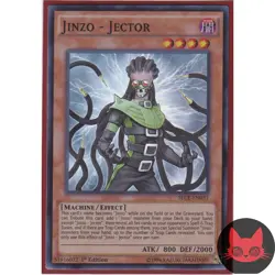 Yugioh Jinzo - Jector SECE-EN031 Super Rare 1st Edition NM - Image 1