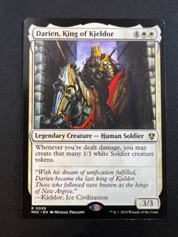 Darien, King of Kjeldor R Commander: Murders at Karlov Manor 59 NM - Image 1