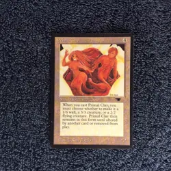 PRIMAL CLAY uncommon 1994 ANTIQUITIES MTG Unplayed NM - Image 3