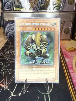 Green Baboon, Defender of the Forest RP02-EN099 Retro Pack 2 (2020 Reprint) NM - Image 1