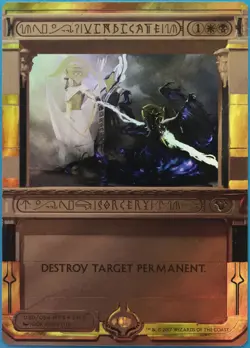 Vindicate FOIL Masterpiece Series: Amonkhet Invocations PLD (516659) ABUGames - Image 1