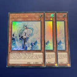 *** 3X EFFECT VEILER 3X *** PLAYSET 1ST EDITION ULTRA RARE DUDE-EN028 - Image 1