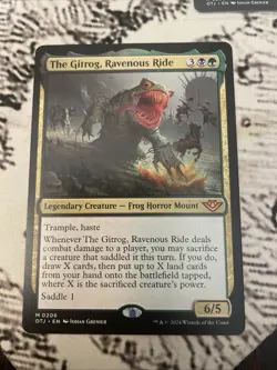 The Gitrog, Ravenous Ride OTJ NM Regular MTG - Image 1