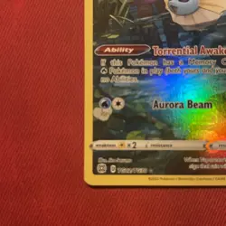 Pokemon Card- Vaporeon SWSH09: Brilliant Stars Trainer Gallery #TG02/TG30 - Image 5