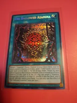 Yugioh The Hallowed Azamina MP25-EN112 Prismatic Secret Rare 1st Edition - Image 2