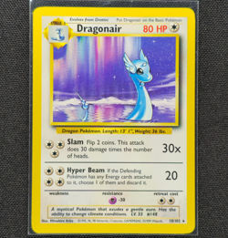 Dragonair - 18/102 - Rare - Base Set - Pokemon Card - VLP - Image 1