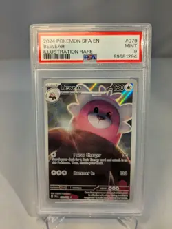2024 Pokemon Shrouded Fable Bewear Illustration Rare #079 PSA 9 - Image 1