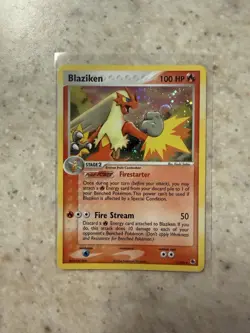 Blaziken 3/109 Holo EX Ruby & Sapphire Pokemon TCG - Image 1