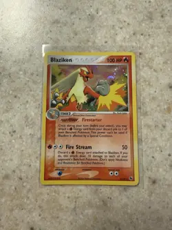 Blaziken 3/109 Holo EX Ruby & Sapphire Pokemon TCG - Image 2