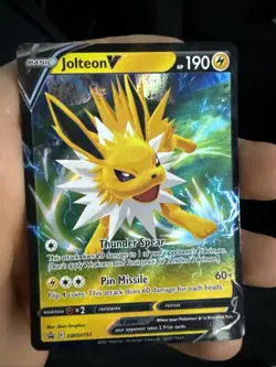 Jolteon V SWSH151 - Black star Promo - Pokemon TCG - NM - Image 1
