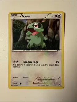 Axew (Holo Promo) BW10 Black Star Promo (2011) - Pokemon TCG - Image 1