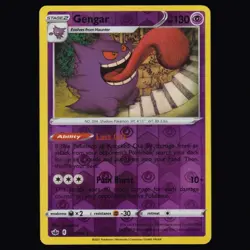 Gengar 057/198 Chilling Reign Reverse Holo Rare Pokemon TCG NM - Image 1