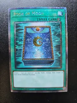 Book Of Moon Quarter Century Secret Rare RA02-EN050 1st Edition - Image 1