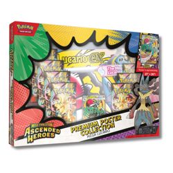 Pokemon TCG: Ascended Heroes| Premium Poster Collection Mega Lucario ✅ SEALED ✅ - Image 1