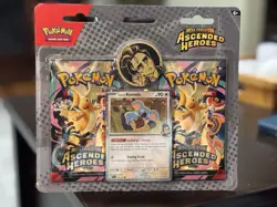 Pokemon TCG Mega Evolution Ascended Heroes Larry’s Komala 2 Pack Blister Sealed - Image 1