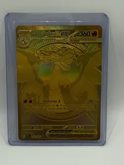 Pokemon Gold Mega Charizard X Ex 130/094 Phantasmal flame - Image 1