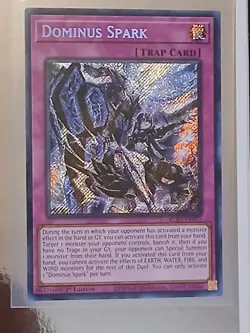 Yugioh BLZD-EN077 Dominus Spark Secret Rare 1st Ed NM - Image 1