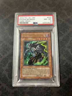 Yu-Gi-Oh! PSA 8 NM-MT Exodia Necross DCR-020 - Image 1
