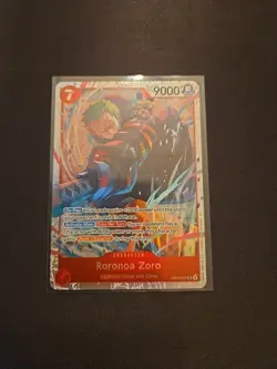 One Piece Roronoa Zoro EB04-007 SR ENGLISH OP15 - Image 1