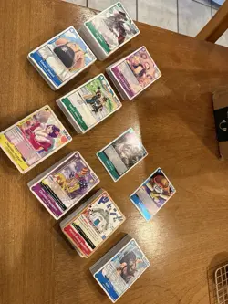 350+ Card One Piece TCG Card Lot - Image 1