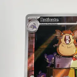 Pokemon TCG Raticate 099/088 Perfect Order Illustration Rare Card - Image 2