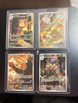 Pokemon TCG Perfect Order IR Lot (4 Cards) Raticate Espurr Dedenne - Image 1