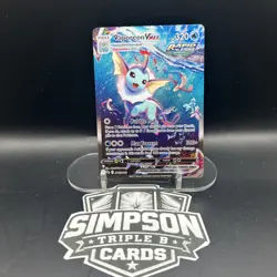 Vaporeon VMAX SWSH182 SWSH: Sword & Shield Promo Cards Holo Mp - Image 1