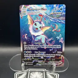 Vaporeon VMAX SWSH182 SWSH: Sword & Shield Promo Cards Holo Mp - Image 2