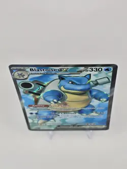Blastoise ex 184/165 Sv: Scarlet & Violet 151 Holo Ultra Rare Pokemon Card - NM - Image 2
