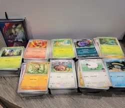 Pokemon Journey Together 800+ Card Common and Uncommon Bulk Lot - Image 1