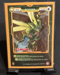Rare Full Art Scyther 229 VLP/NM 3R Torneo De Maestros Pokemon Card ⭐ - Image 1
