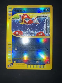 Pokemon Card-Magikarp-Reverse Holo-Expedition-118/165-ENG-Excellent - Image 1