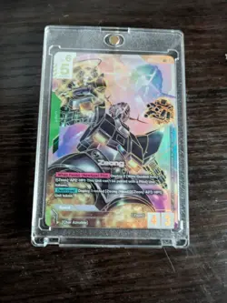 Gundam Card Game Zeong LR ++ GD04-017 English Super Rare Slab Sealed - Image 1