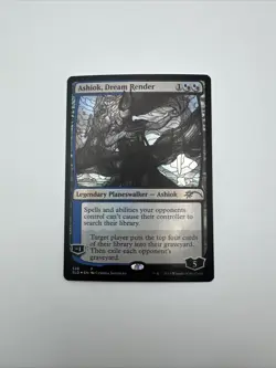 MTG Ashiok, Dream Render Secret Lair Drop Foil Stained Glass Uncommon - Image 1