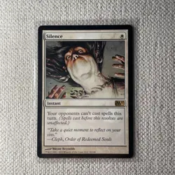 Silence #30 (NM) Magic 2011 M11 Magic MTG - Image 1