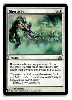 Ghostway R The List Reprints 6/165 NM - Image 1