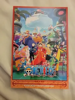Trafalgar Law Holo Japanese One Piece Anime Ensky Egghead Bromide Large Card - Image 3