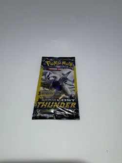 Pokemon Sun & Moon Lost Thunder (4) 3-Card Booster Packs Art Set 2018 Sealed - Image 4