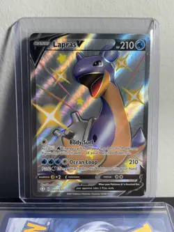 Lapras V Shiny Full Art SV110/SV122 - Shining Fates 2021 NM/M Pokemon Card - Image 1