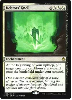 DEBTORS' KNELL 39 RARE RAVNICA ALLEGIANCE: GUILD KITS MAGIC: THE GATHERING LP - Image 1