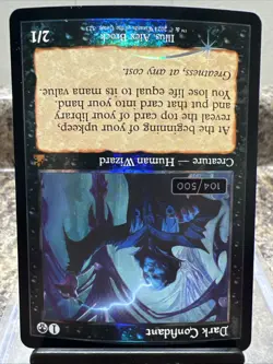 Dark Confidant - Serialized 104/500 - Ravnica Remastered RVR - MTG NM #ML - Image 2