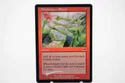 MTG Brightstone Ritual- Onslaught- Common- Very LP- FOIL - Image 1